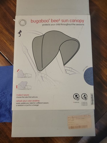 Bugaboo bee sun canopy - sun, denim